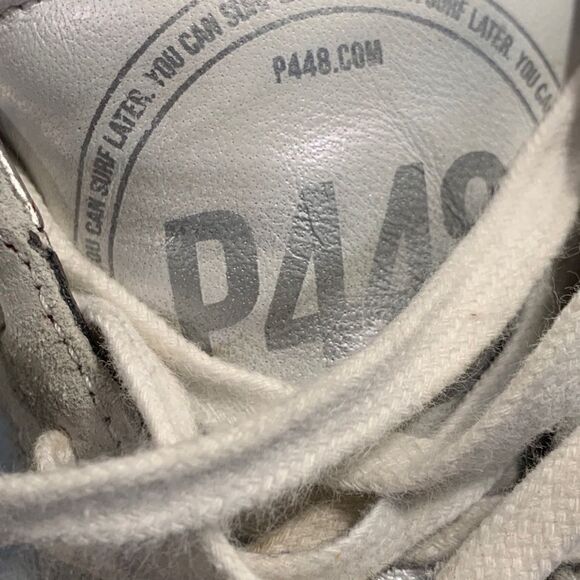 P448 sneakers suede/ leather Sz 35 - Picture 12 of 12